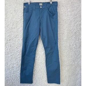 Citizens of Humanity Gage Classic Straight Pants 32 Blue Preppy Casual Classic